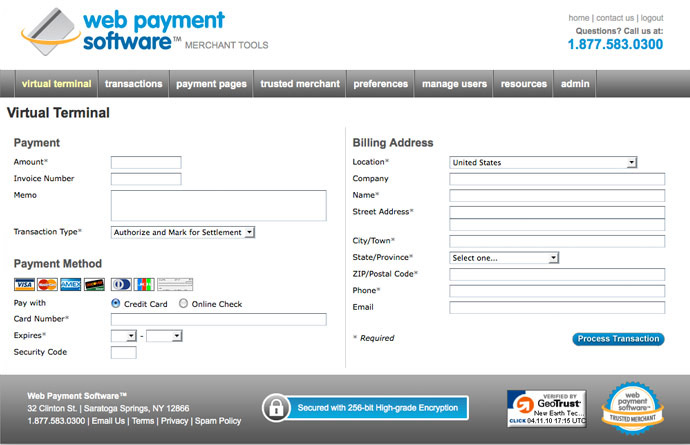 Card payment gateway